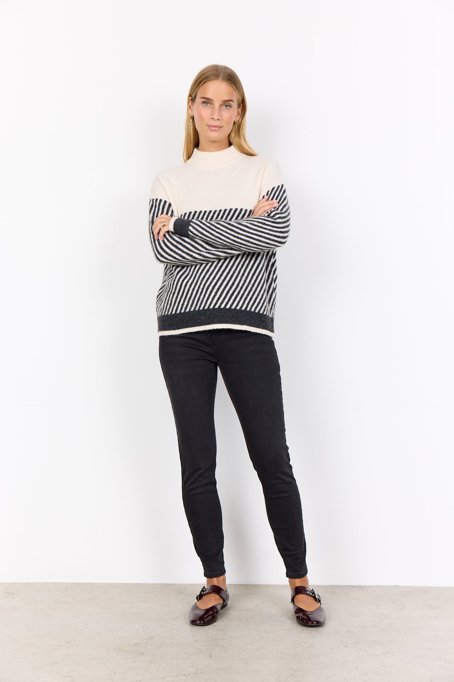 Nessie Stripe 71 Pullover by Soyaconcept