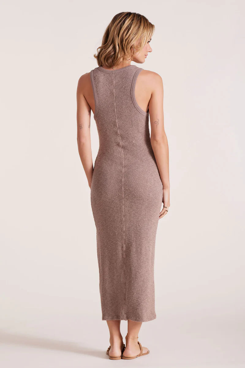 Muscle Tank Slit Dress by Bobi Los Angeles
