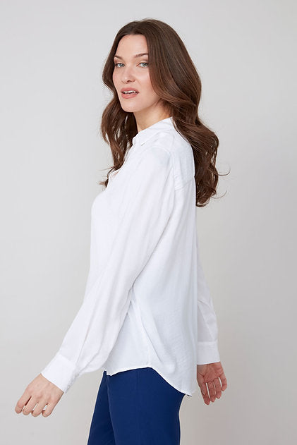 Woven Blouse by Renuar