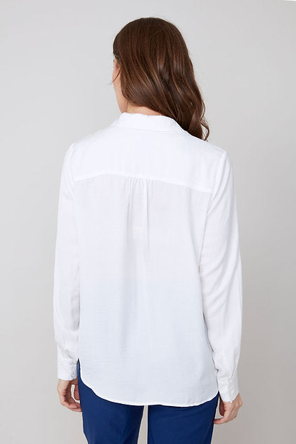 Woven Blouse by Renuar