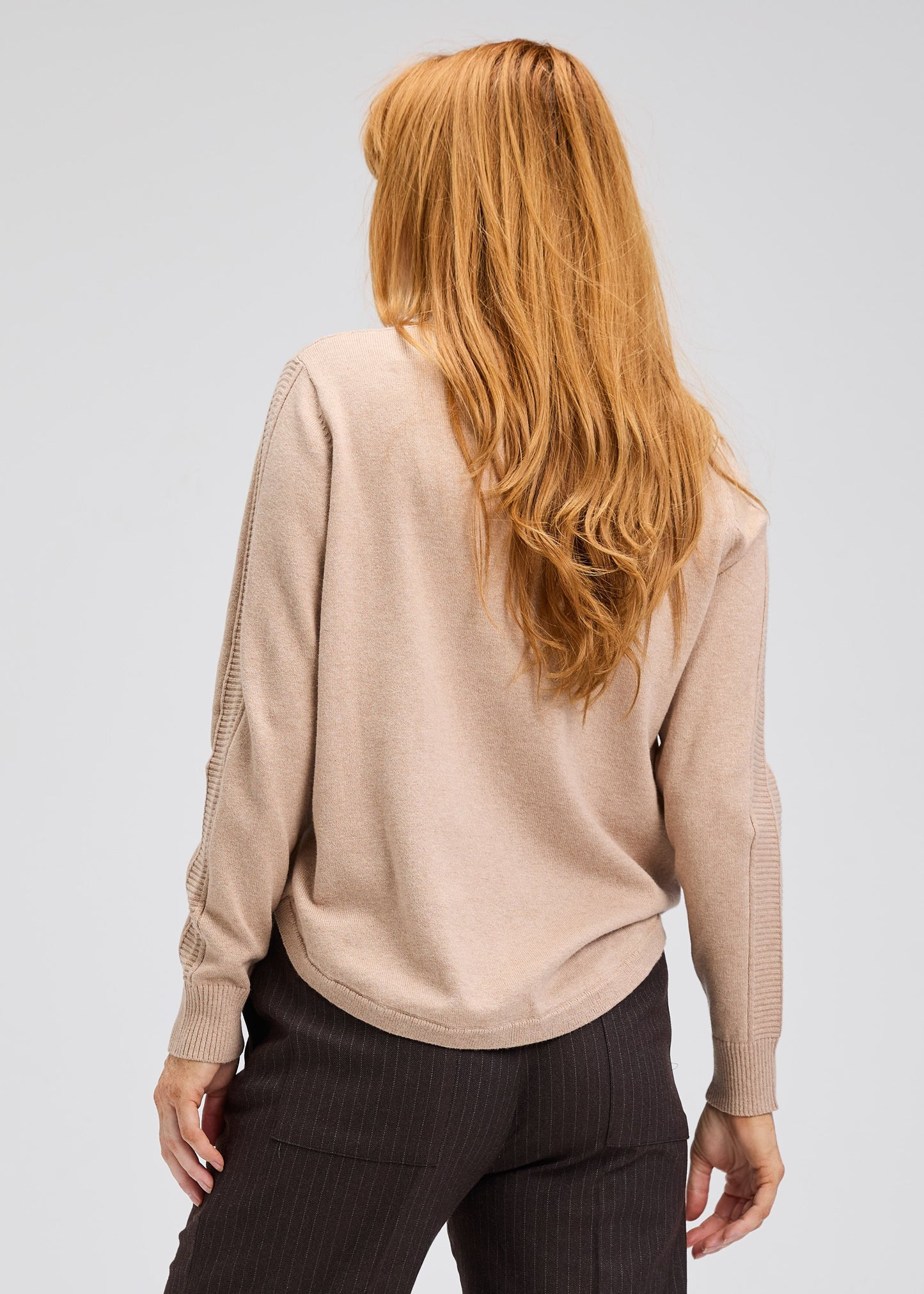 Soft V-Neck Sweater by Zaket and Plover