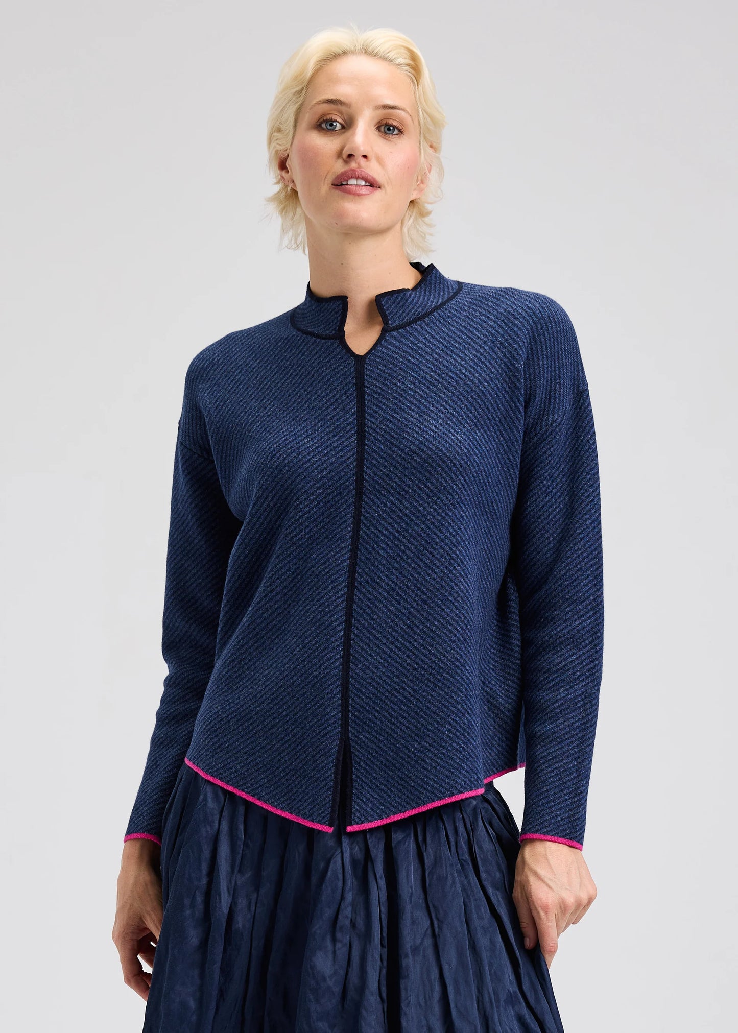 Neru Collar Sweater by Zaket and Plover