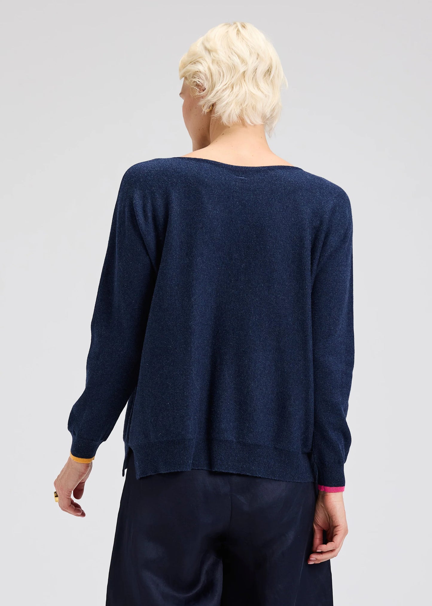 Intarsia Hearts Sweater by Zaket and Plover