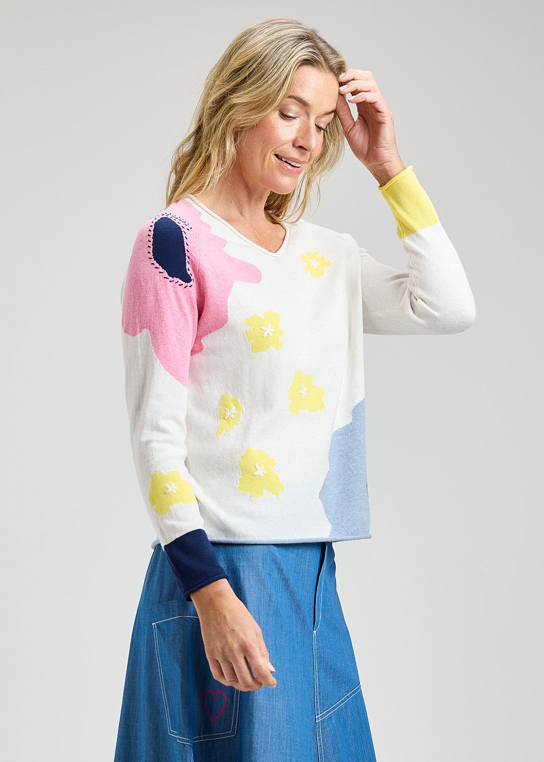 Garden Pond Sweater by Zaket and Plover