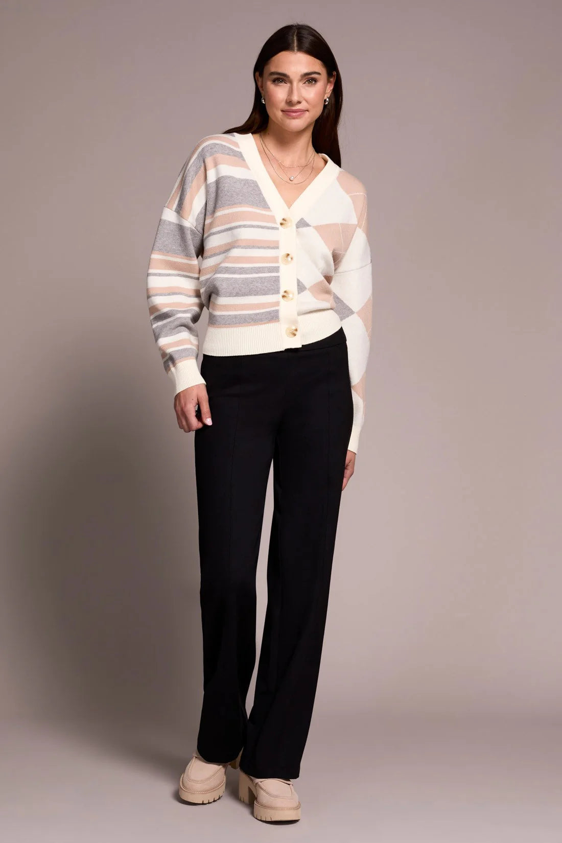 Pull-On Pant with Pin Tucks by Tribal