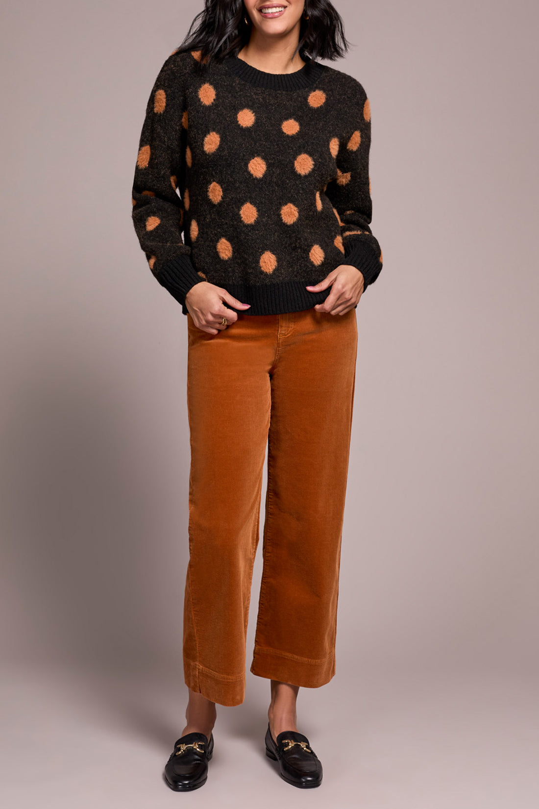 Long Sleeve Crew Neck Sweater by Tribal