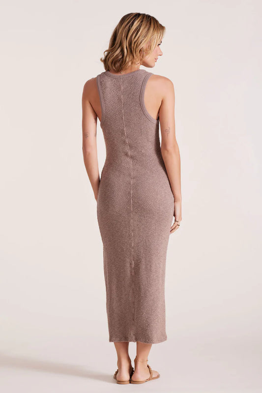 Muscle Tank Slit Dress by Bobi Los Angeles