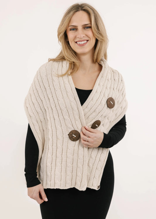 Cable Button Wrap by Shannon Passero