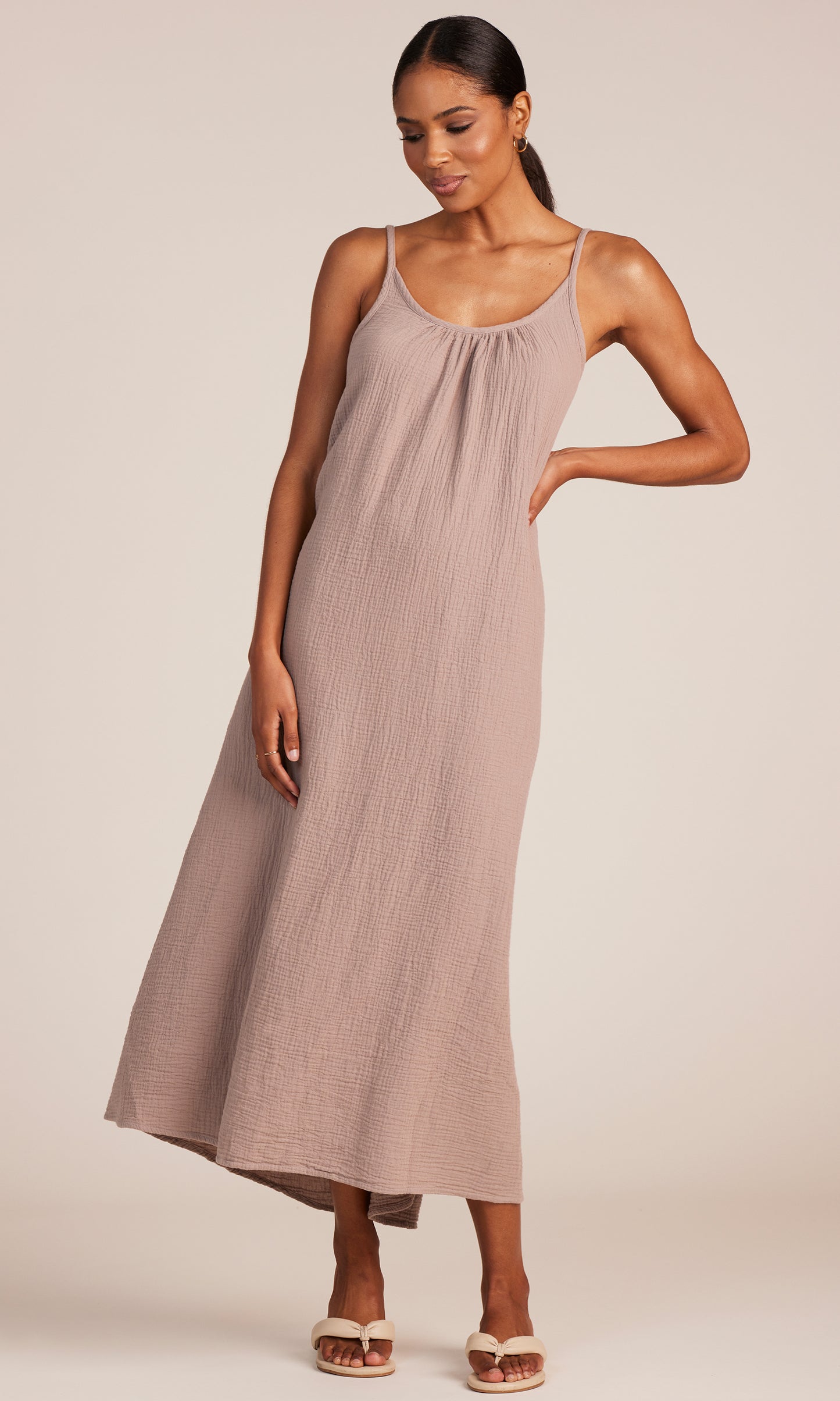 Cami Low Back Maxi Dress by Bobi Los Angeles