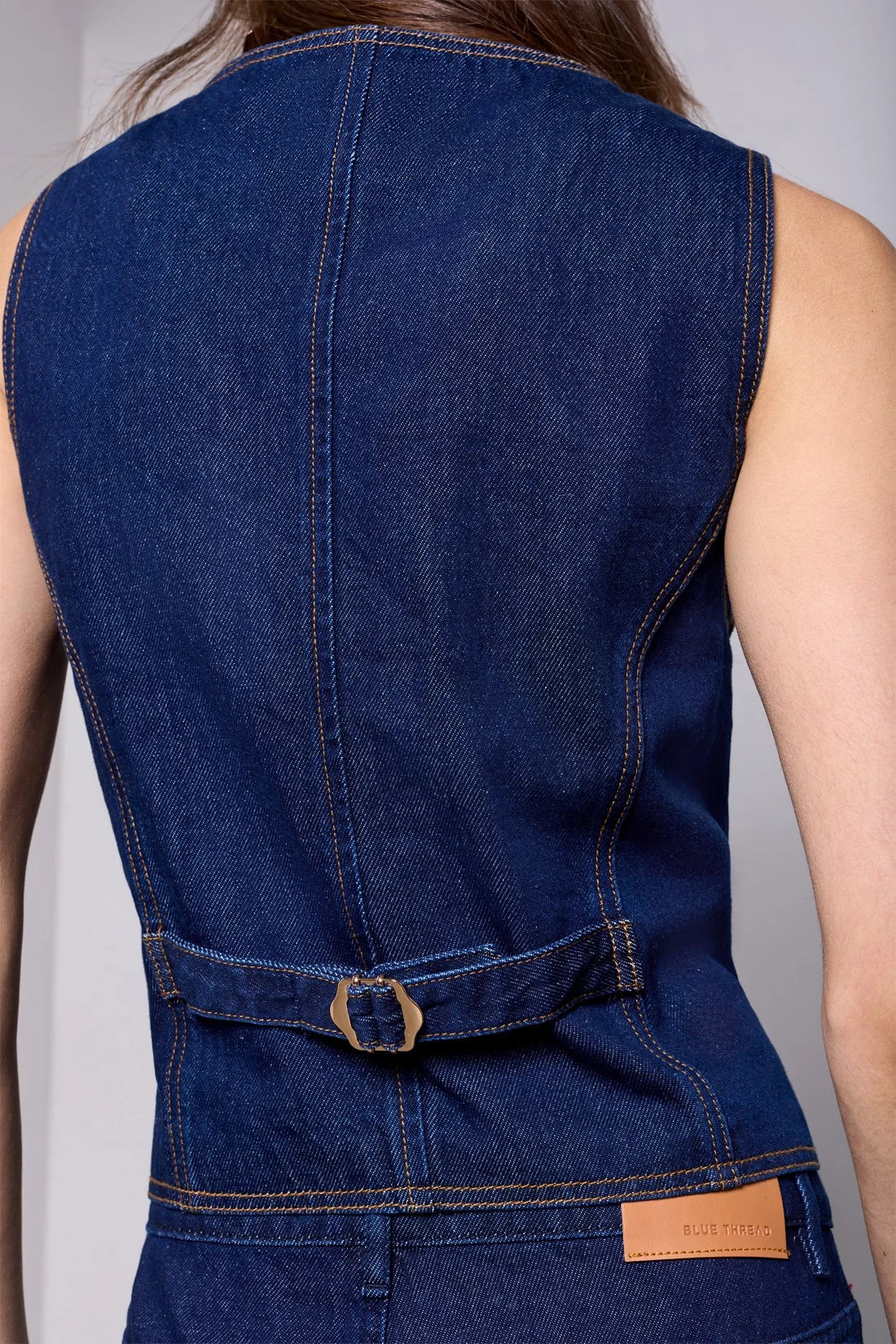 Denim Waistcoat by Tribal