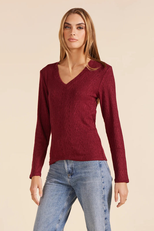 Slim Sweater by Bobi Los Angeles