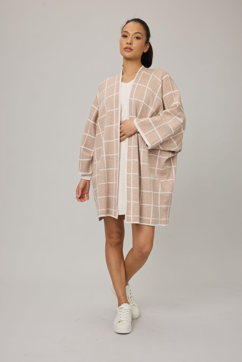 Knit Dress With Rib Sleeves by Pistache