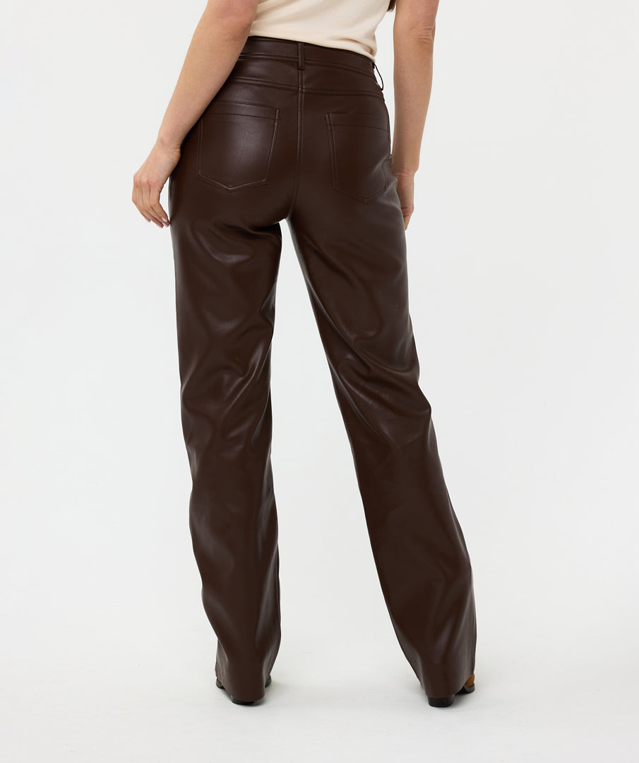 Vegan Leather Pants by Esqualo