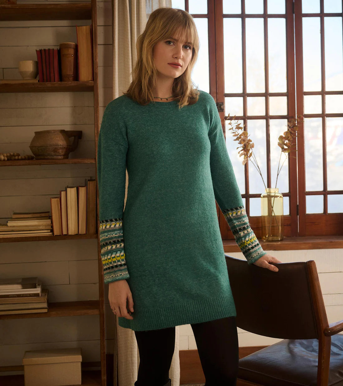 Sadie Sweater Dress - Arctic by Hatley