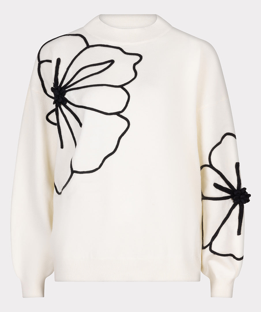Sweater Tape Flower Patch by Esqualo
