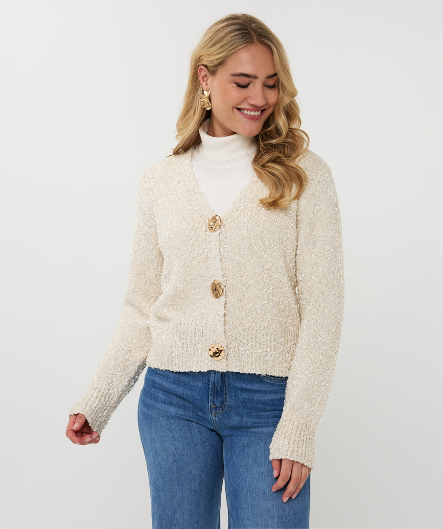 Cardigan Fancy Button by Esqualo