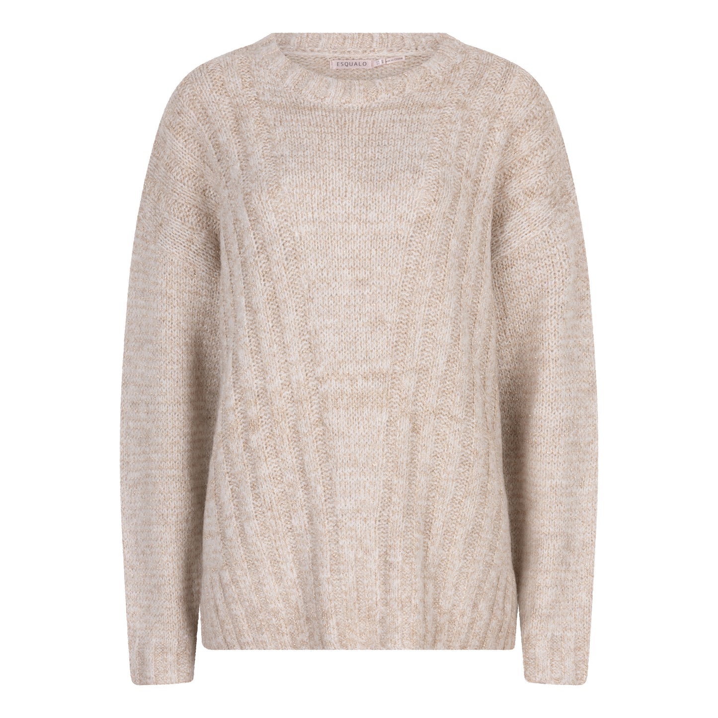 Sweater V-neck Lurex by Esqualo