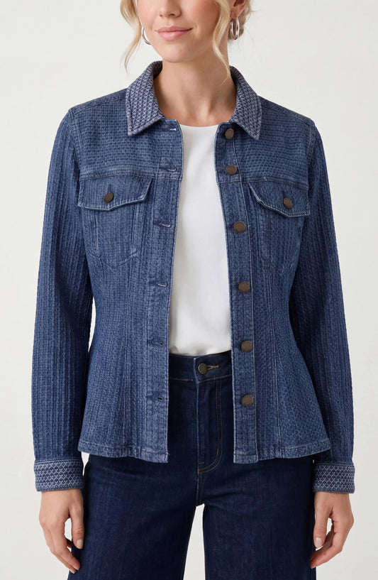 Fit And Flare Trucker Jacket by Liverpool