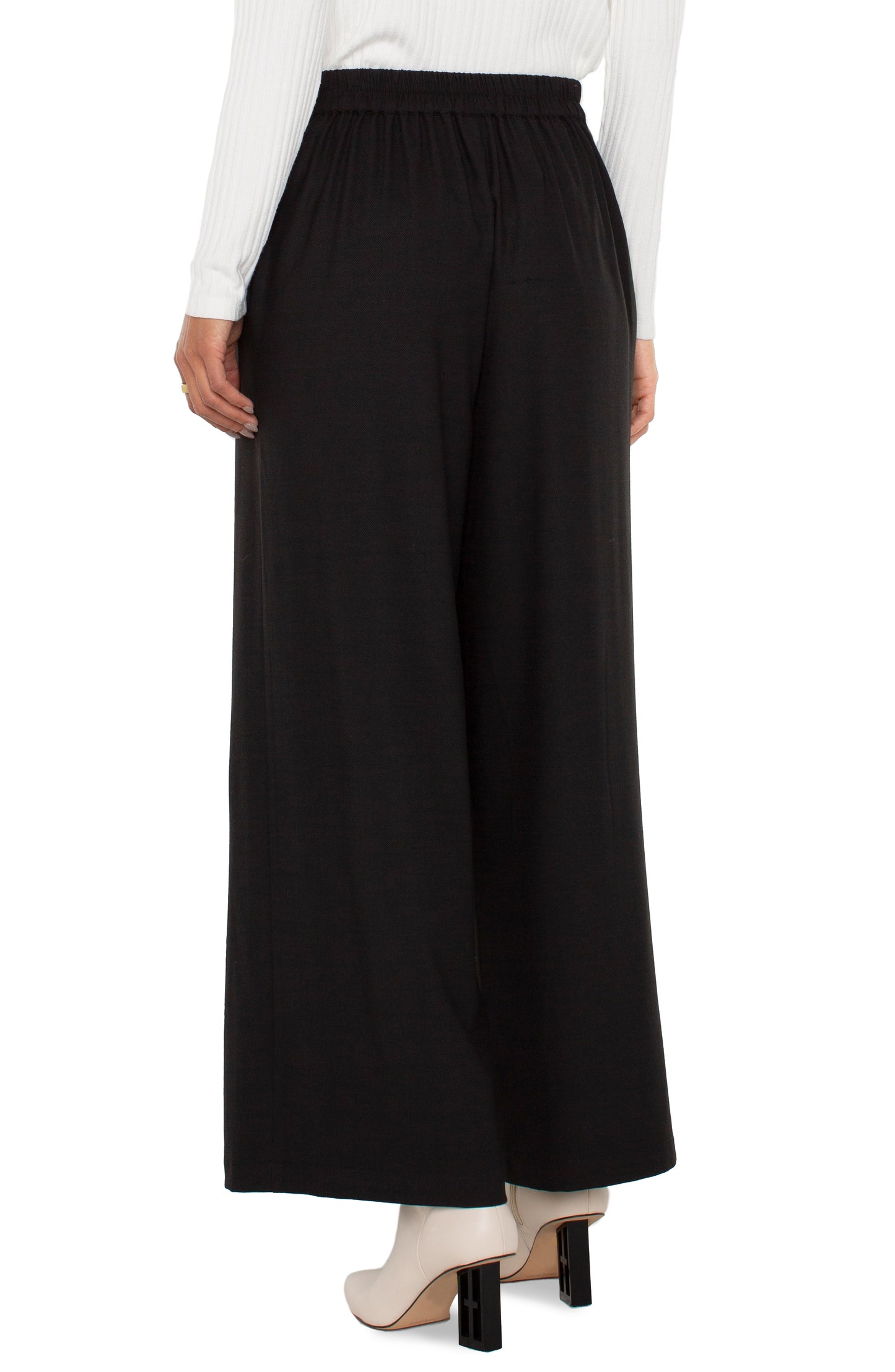 Sailor Wide Leg in Black by Liverpool