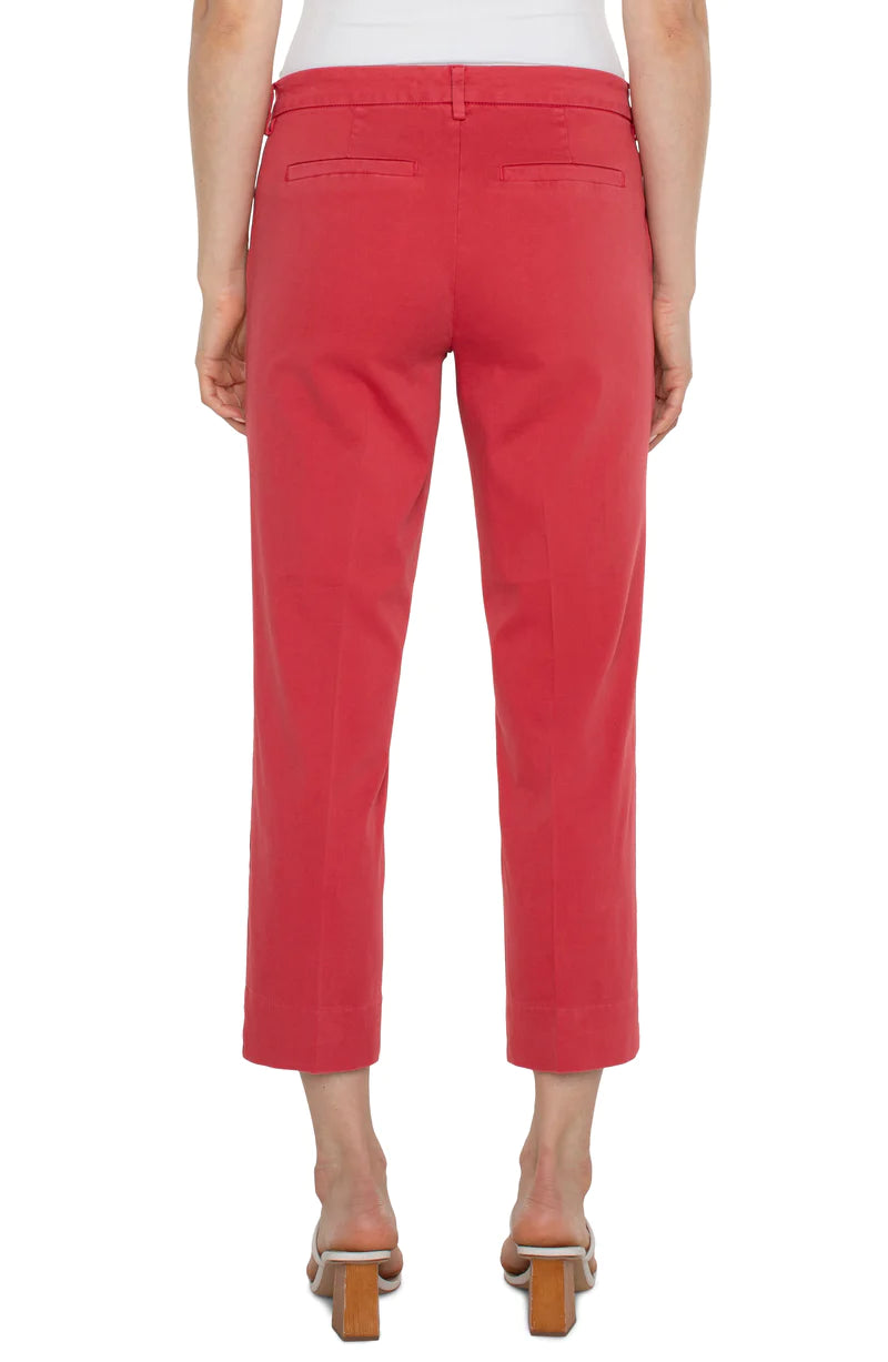 Kelsey Knit Trouser with Side Slits by Liverpool