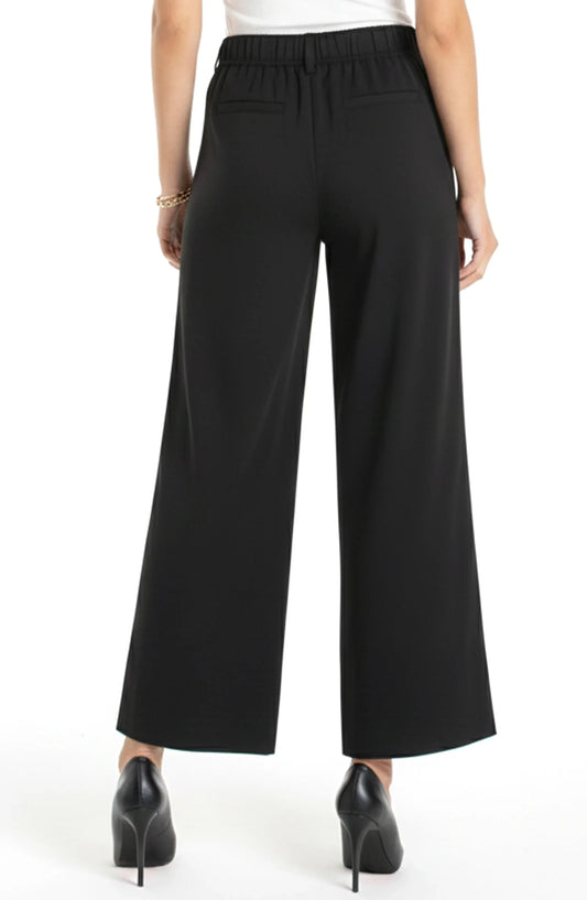 High Rise Pleated Wide Leg Trouser by Liverpool