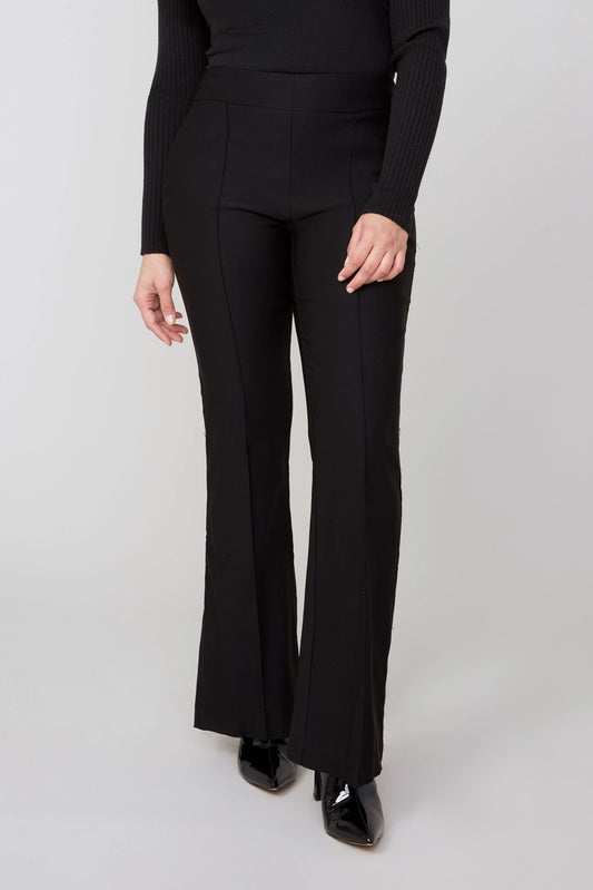 Knit Pant in Black by Renuar