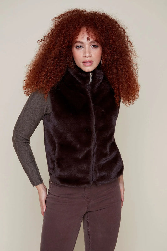 Knit Vest by Renuar