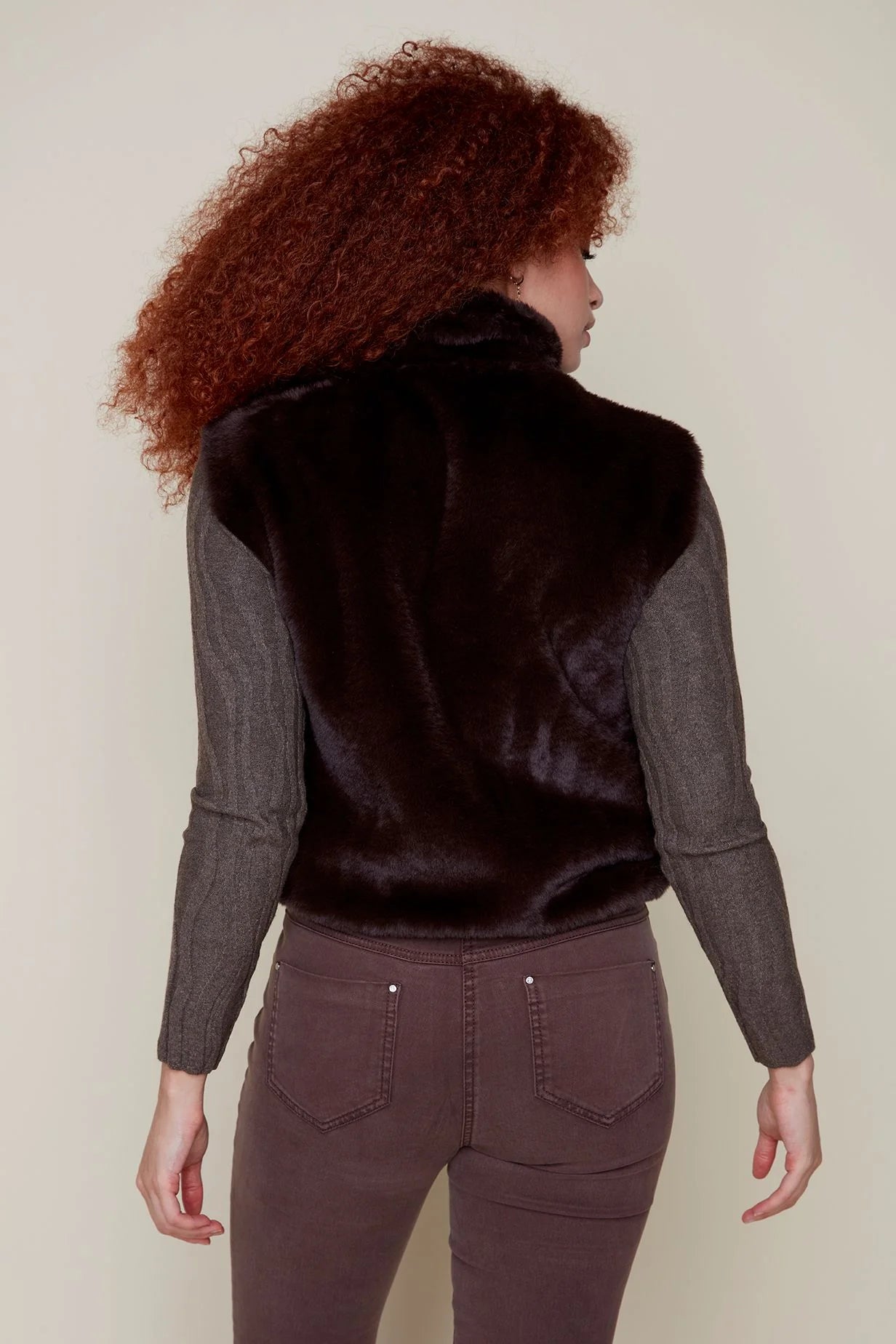 Knit Vest by Renuar