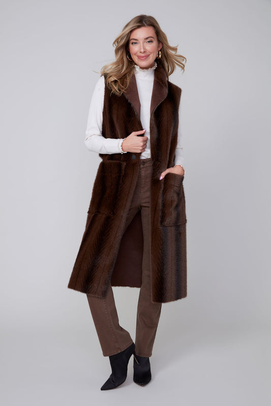 Knit Vest by Renuar