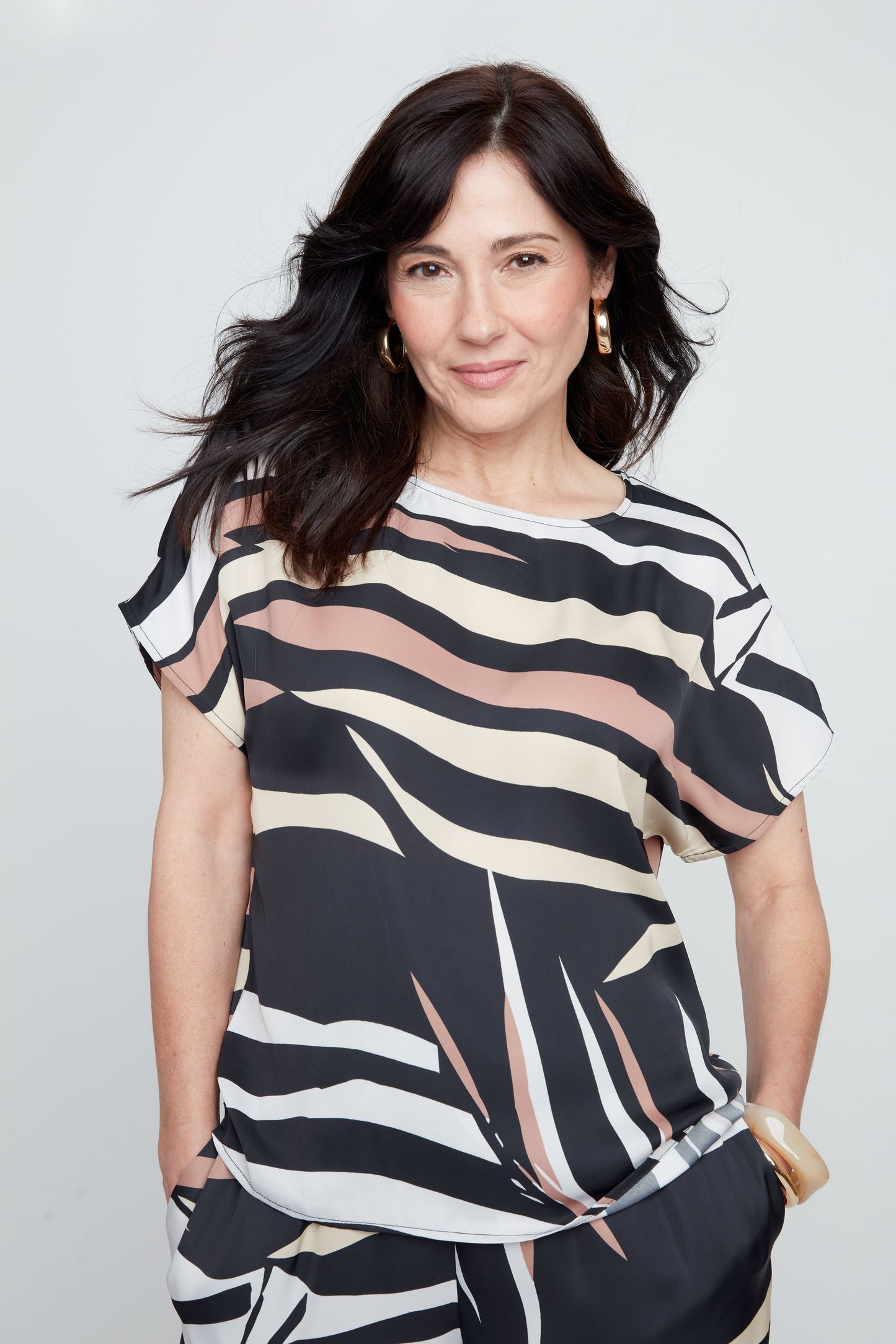 Woven Blouse by Renuar