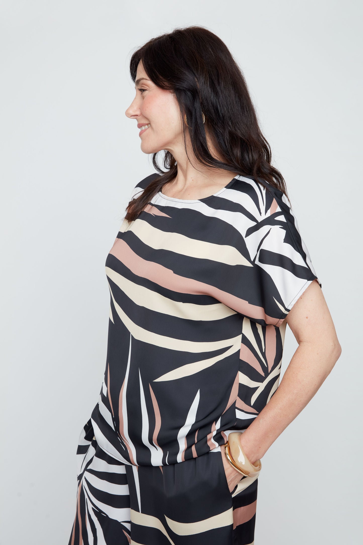 Woven Blouse by Renuar