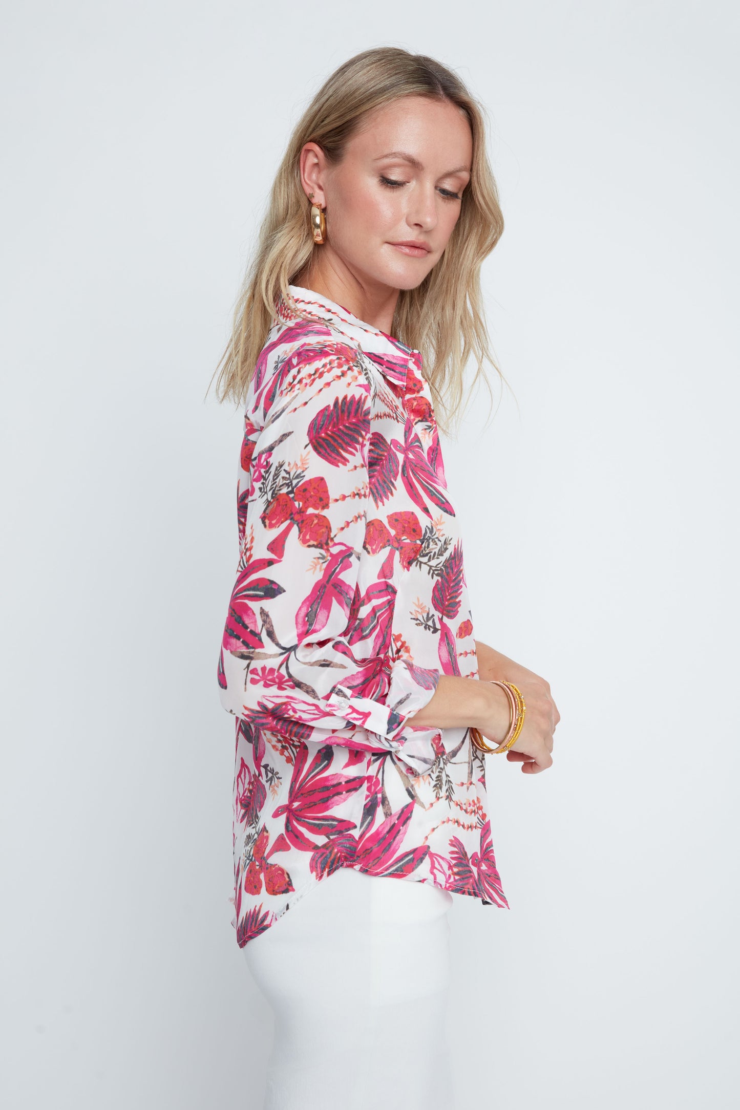 Woven Blouse by Renuar