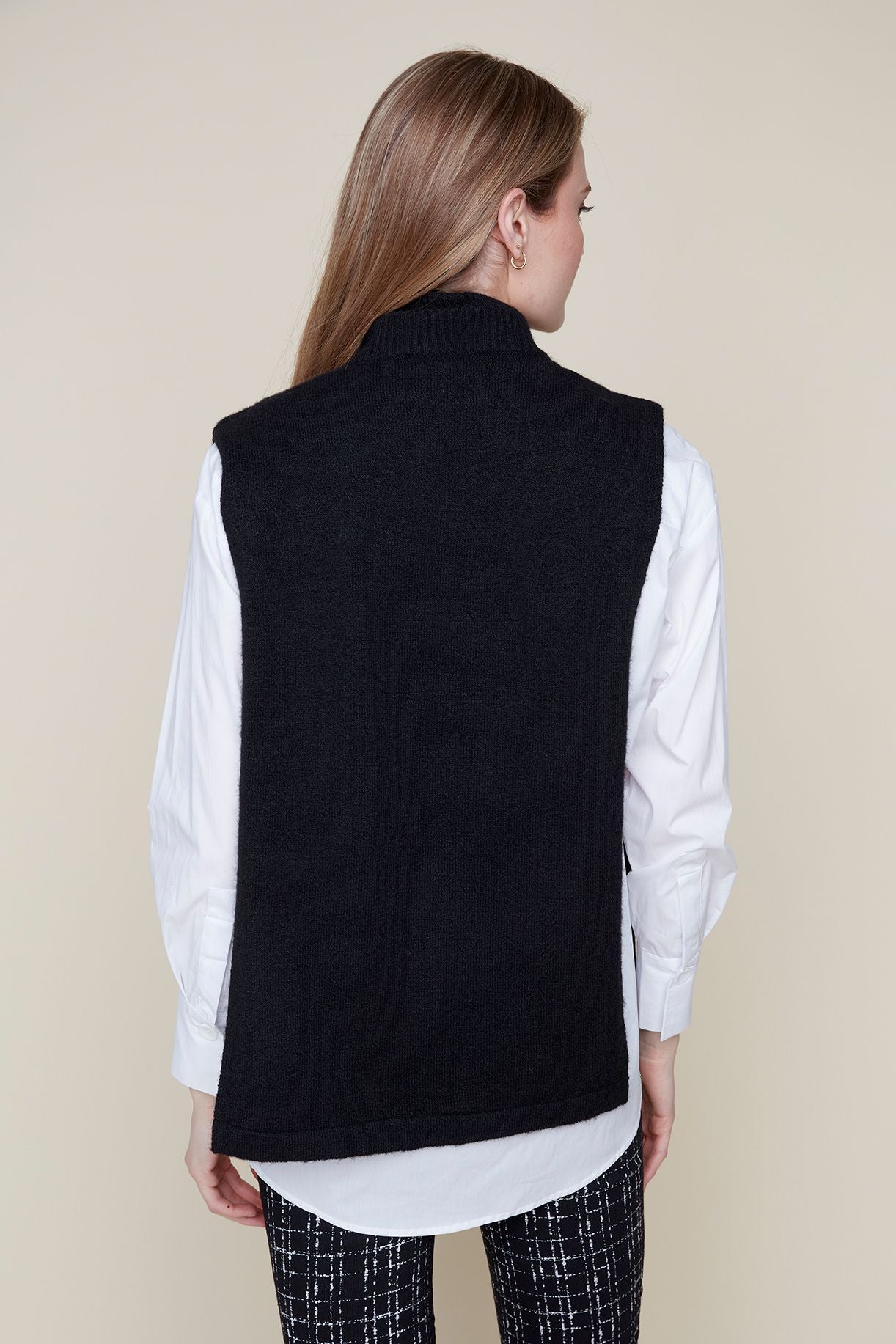 Side Open Sweater Vest by Renuar