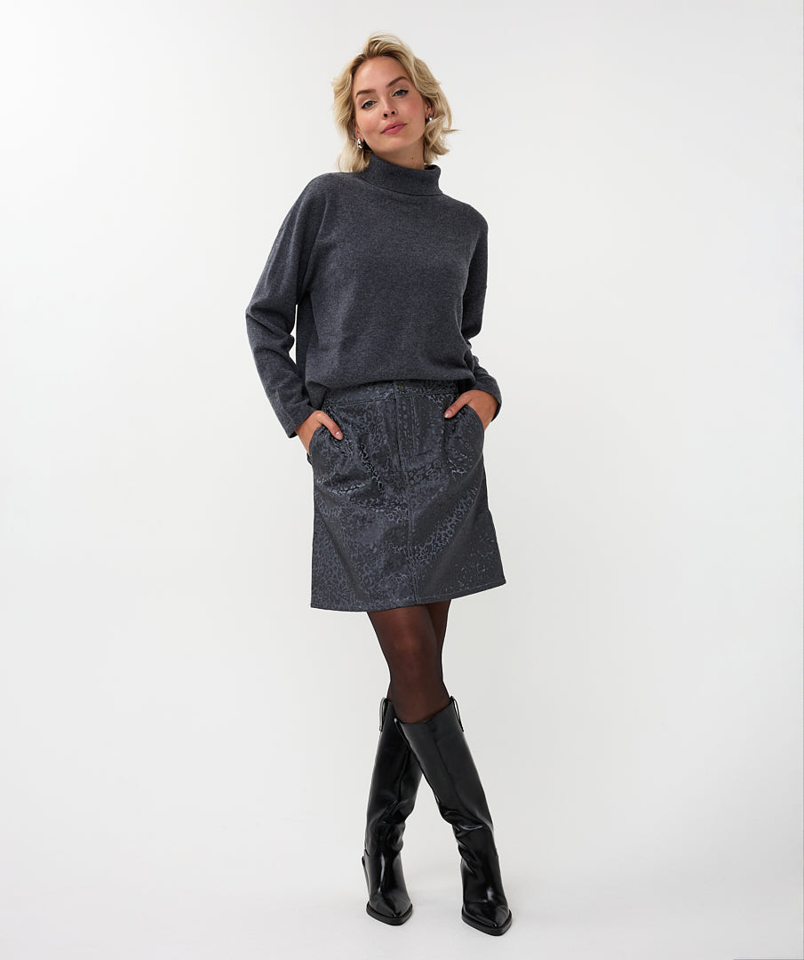 Sweater Wool Col Basic by Esqualo