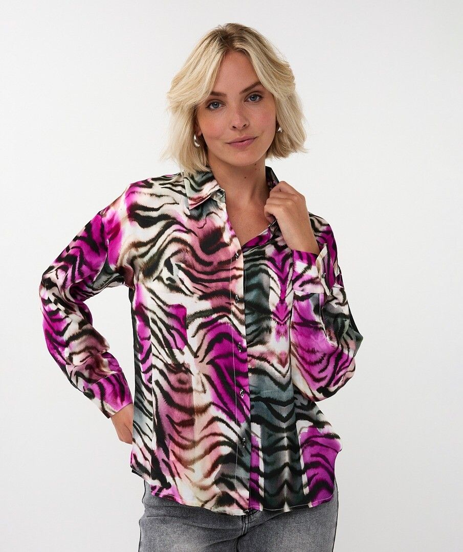 Blouse Zebra Print by Esqualo