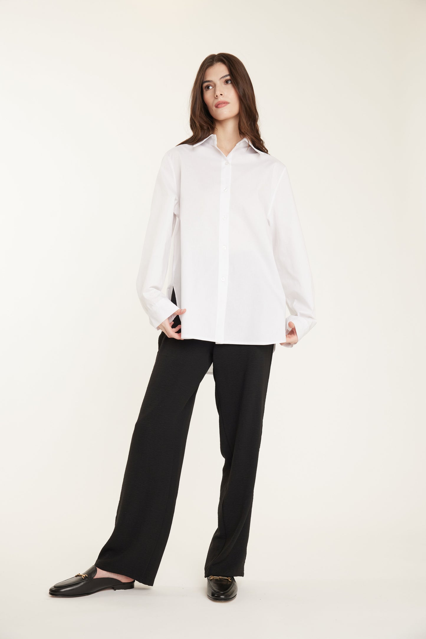 Poplin Cotton Blouse by Pistache