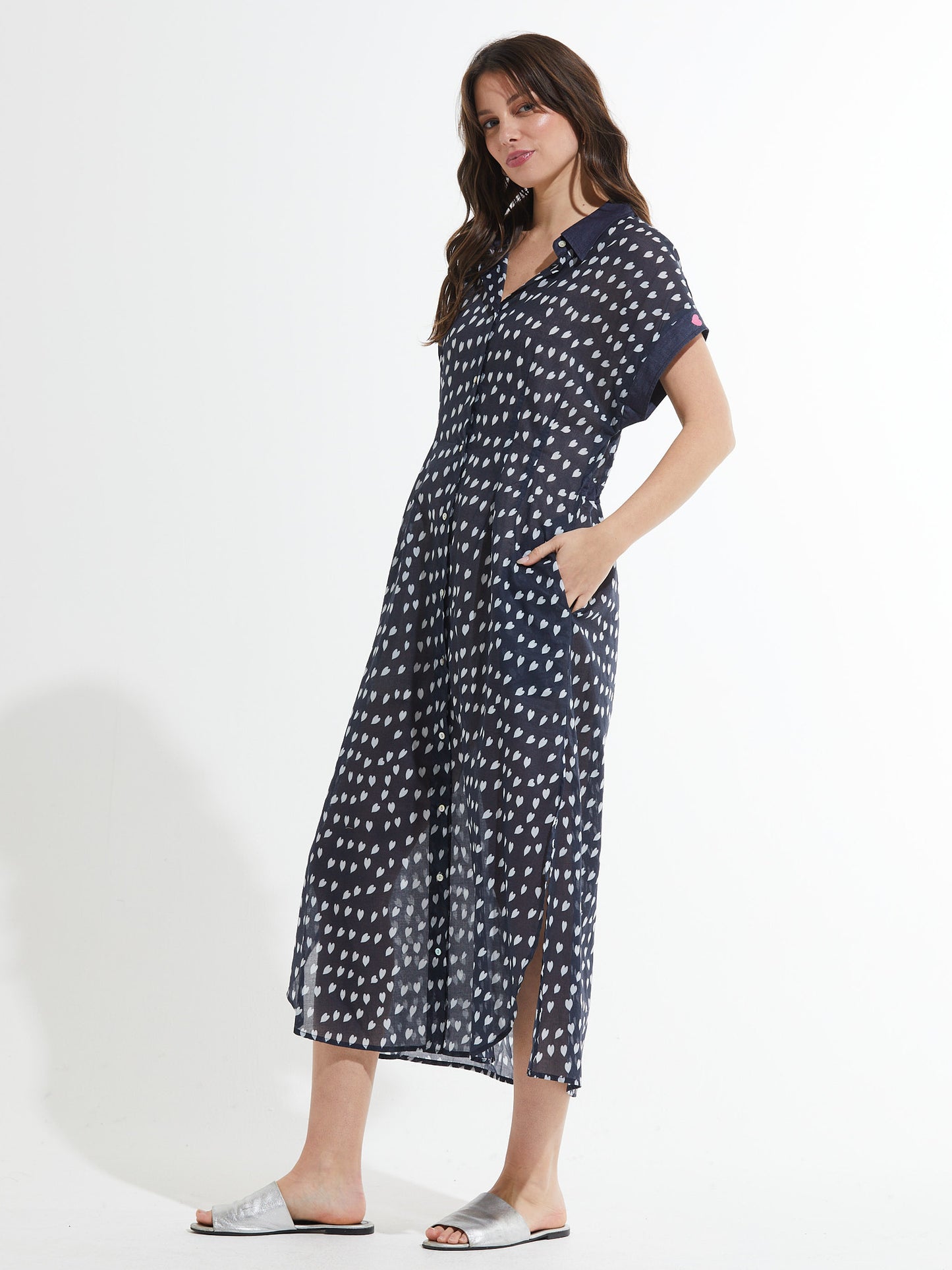 Cotton Voil Dress by Zaket and Plover