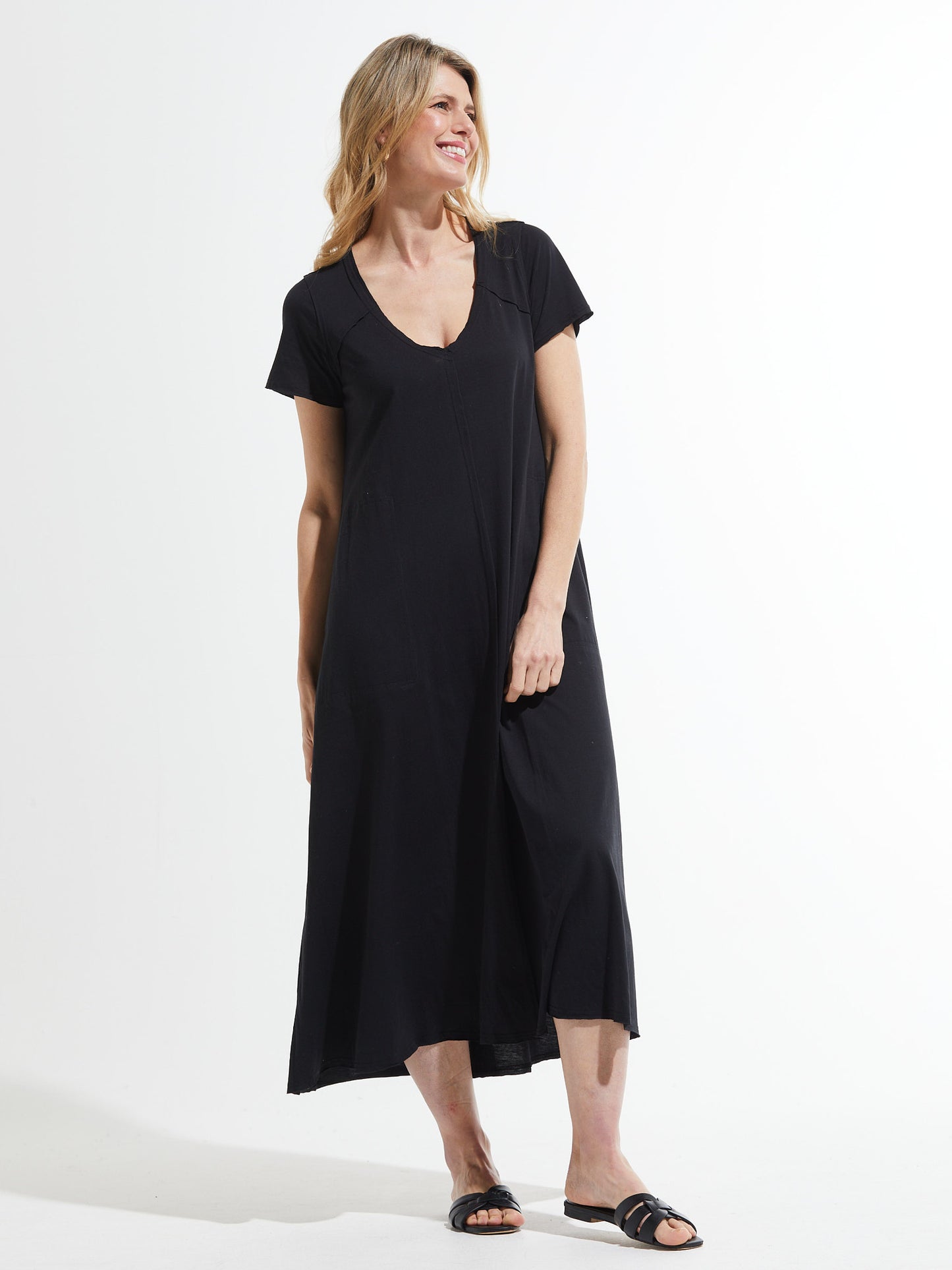 Maxi V Dress by Zaket and Plover