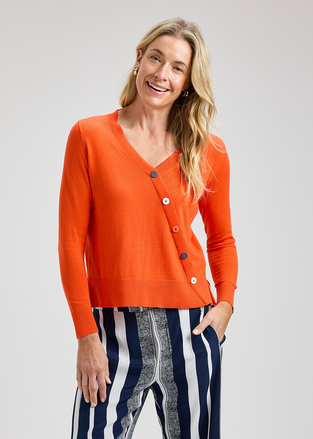 Button Angel Sweater by Zaket and Plover