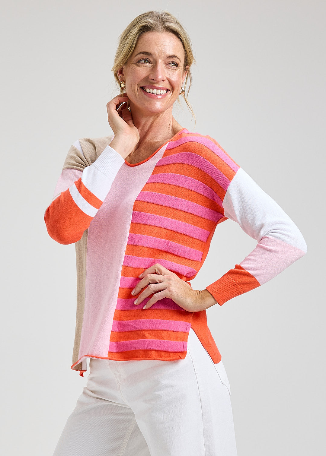 Contrast Stripe Vee by Zaket and Plover