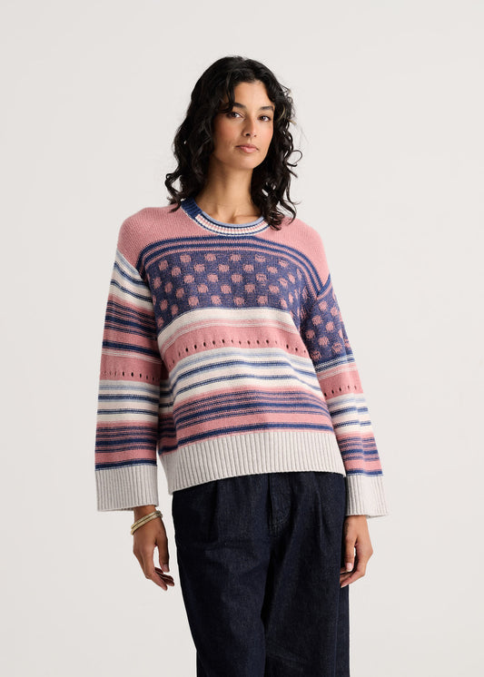 Stripe Pop Sweater by Zaket and Plover