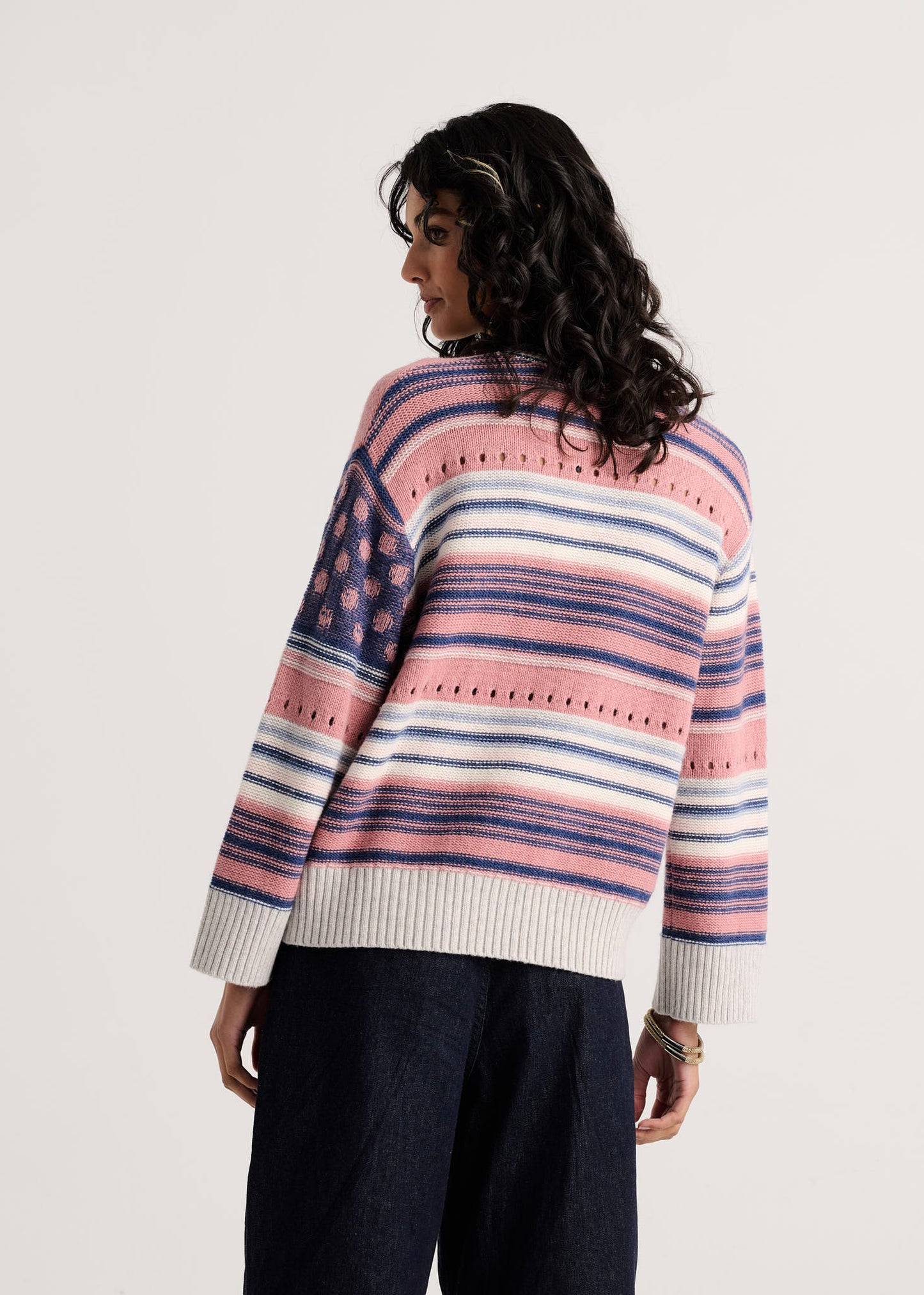 Stripe Pop Sweater by Zaket and Plover