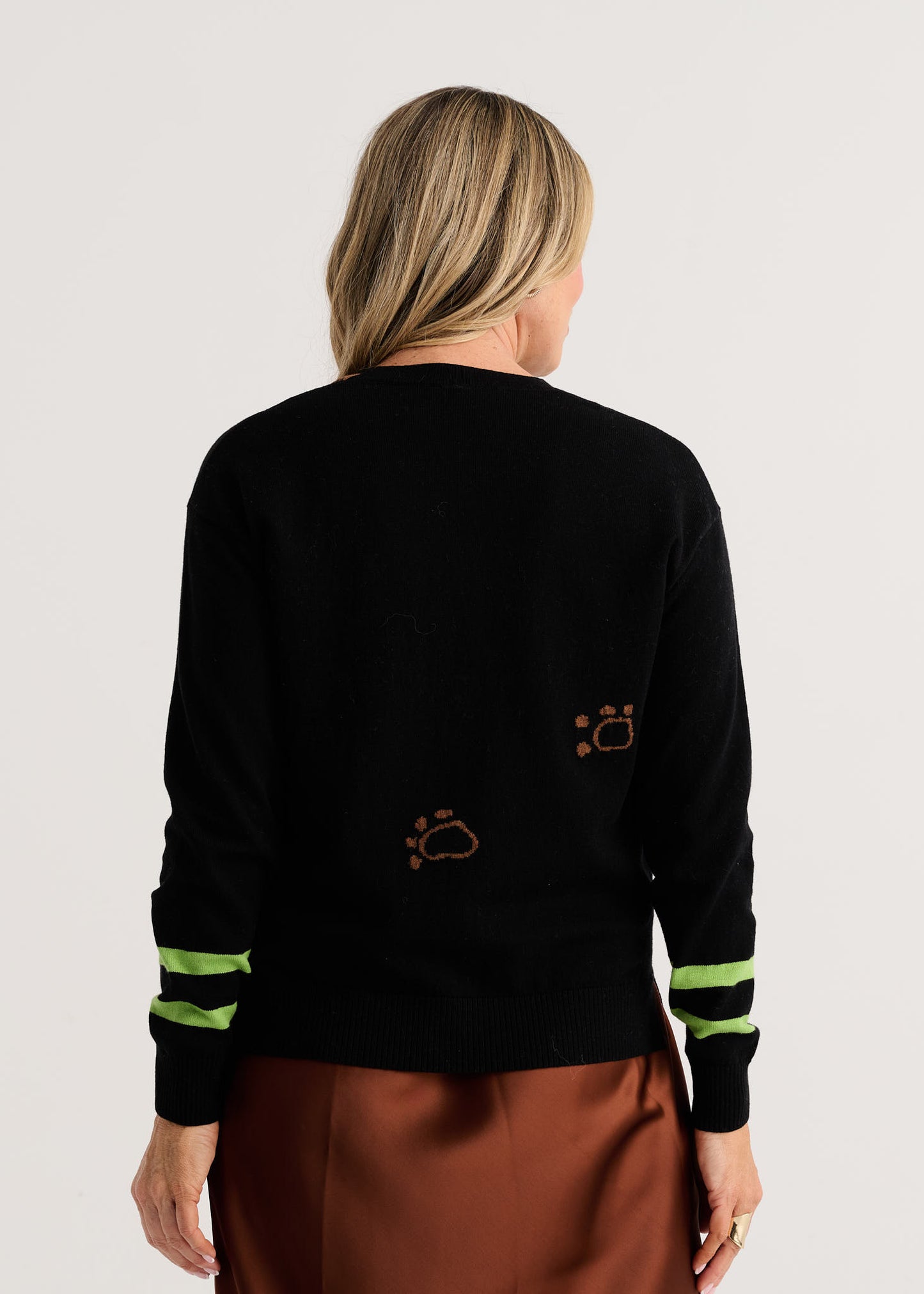 Cheeky Cat Sweater by Zaket and Plover